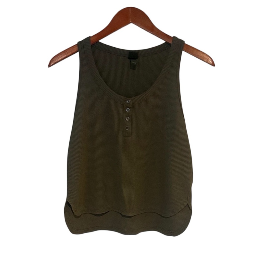 Wild Fable Olive Green Tank Top